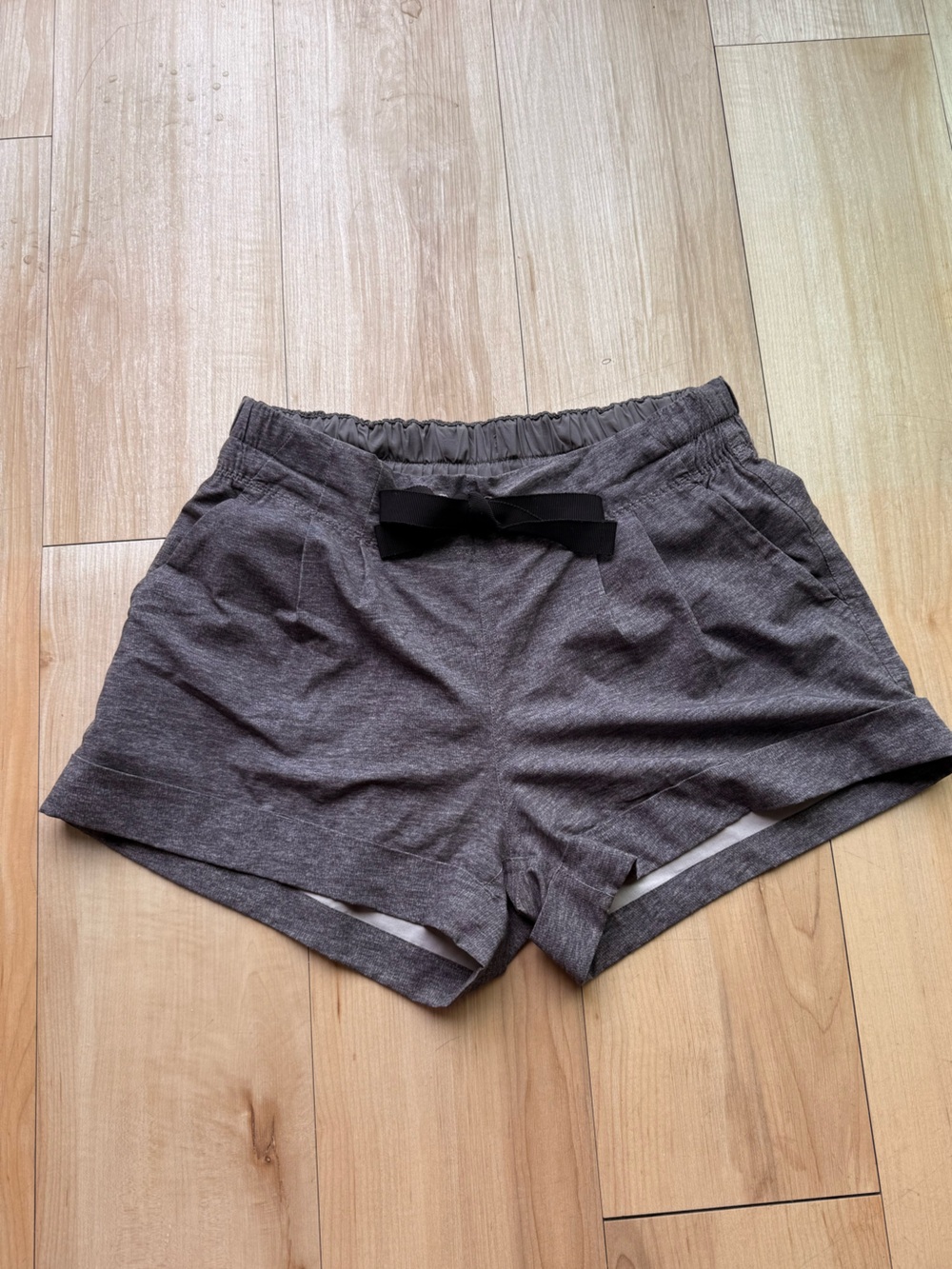 Lululemon Gray Lounge Shorts